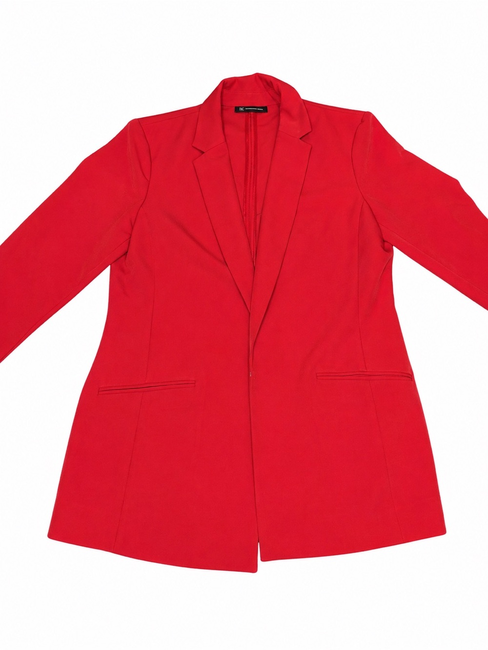 INC International Vibrant Red Women's Blazer Jacket